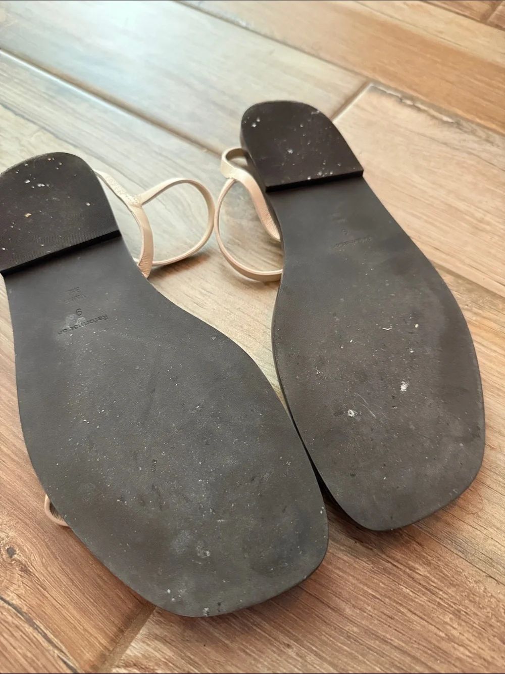 Reformation Lake Flat Sandal 9